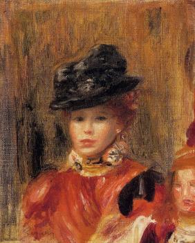 Pierre Auguste Renoir : Madame Le Brun and Her Daughter